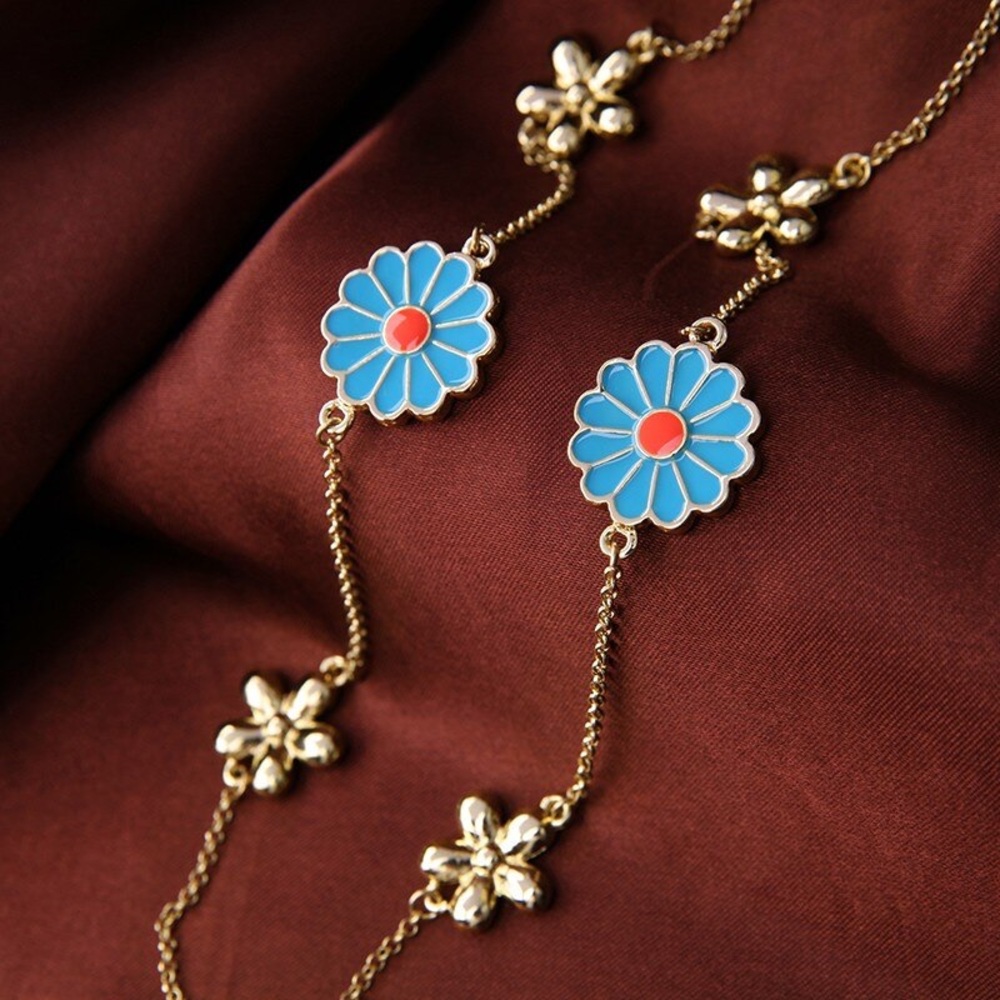 Floral Gold Necklace
